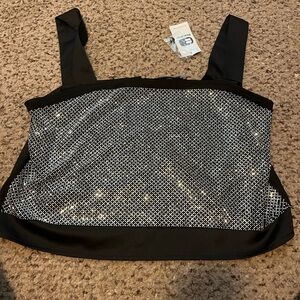 Bluebell Collection Black and diamond Tank Top